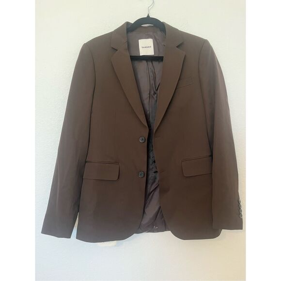 Sandro Paris Wool Suit Jacket for Men NEW NWT - Picture 2 of 11